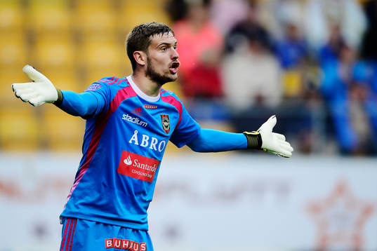 Brommapojkarnas målvakt Davor Blazevic