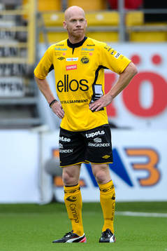 Magnus Samuelsson i matchen mellan Elfsborgs Legendarer och