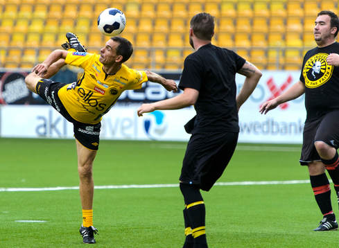 Anders Torstensson i matchen mellan Elfsborgs Legendarer