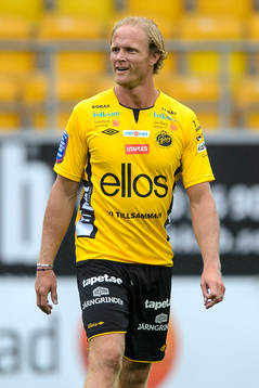 Johan Sjöberg i matchen mellan Elfsborgs Legendarer och