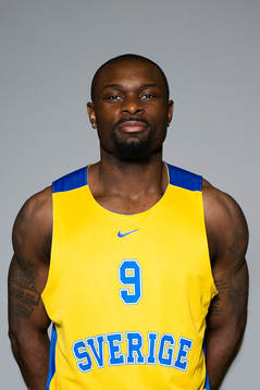 Thomas Massamba, spelare i Sveriges basketlandslag