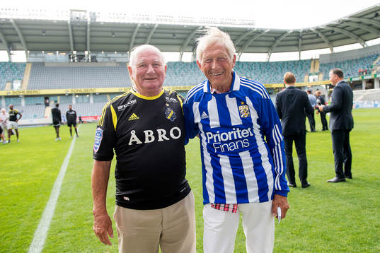 Veteranerna Kurre Hamrin, AIK, och Bengt "Fölet"