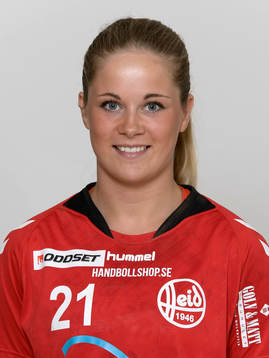 Charlotte von Numers, handbollsspelare i Heid