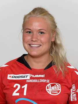 Wilma Brask Larsén, handbollsspelare i Heid