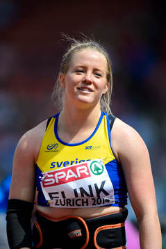 Sofi Flink, Sverige, jublar