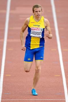 Patrik Andersson, Sverige, springer i kvalet till herrarnas
