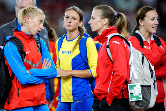 Erica Jarder, Sverige, i damernas längdhopp