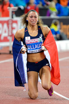 Cindy Billaud, Frankrike, firar