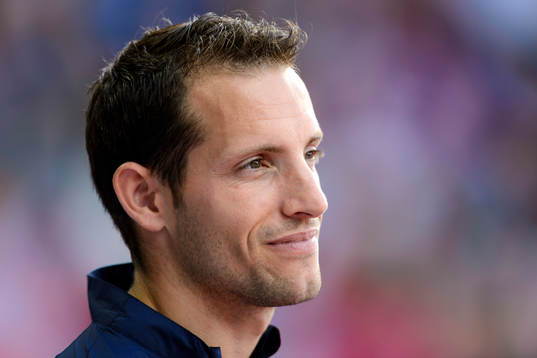Renaud Lavillenie, Frankrike, i kvalet till herrarnas