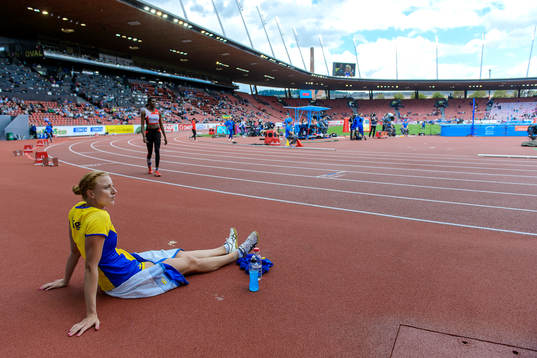 Jessica Samuelsson, Sverige, i damernas sjukamp