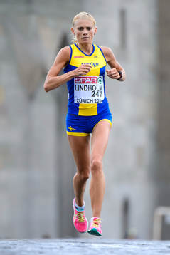 Hanna Lindholm, Sverige, springer maraton