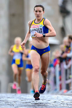 Frida Lundén, Sverige, springer maraton