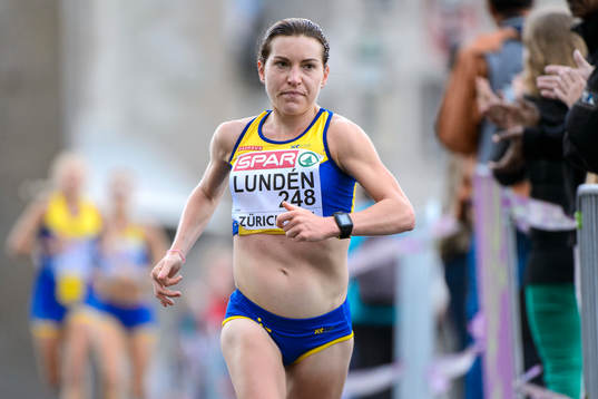 Frida Lundén, springer maraton