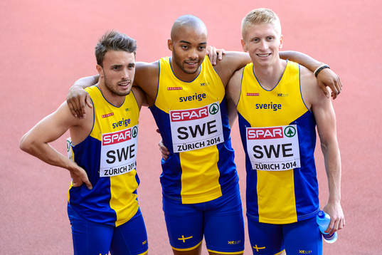 Tom Kling Baptiste, Erik Hagberg och Alexander Brorsson
