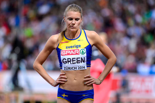 Emma Green, Sverige, i finalen av damernas höjdhopp