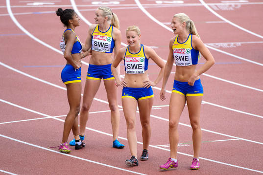 Irene Ekelund, Isebelle Eurenius, Pernilla Nilsson och