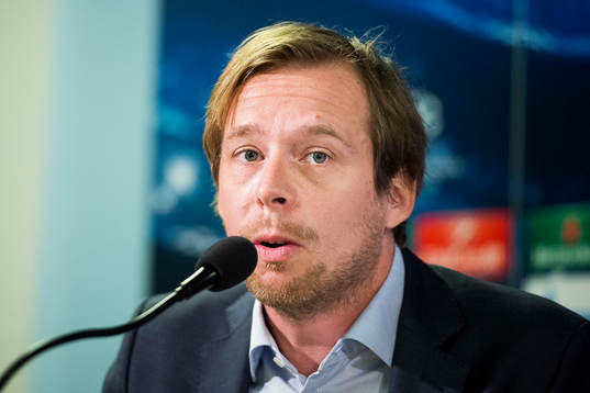 Malmö FFs kommunikationschef Peter Åhlander