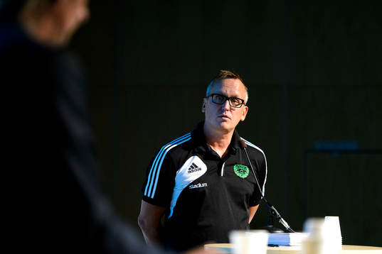 Patrik Svarvén, tränare Skuru
