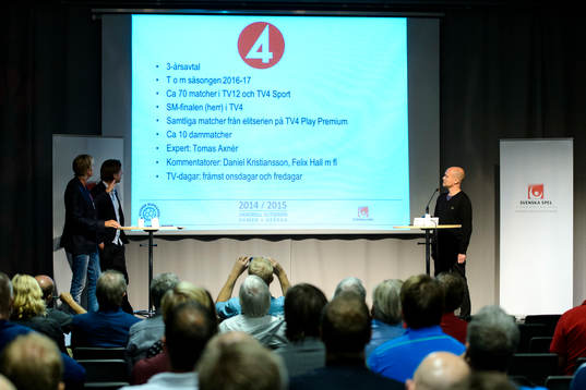 Jens Tolgraven, TV4 presenterar kanalens upplägg för