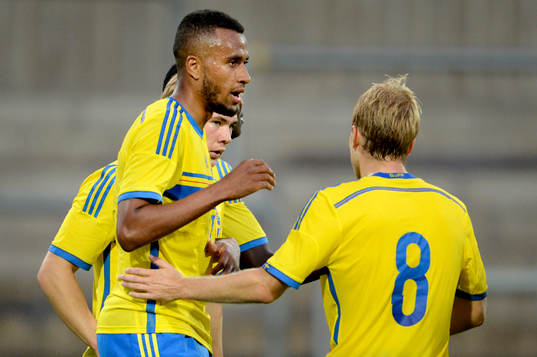 Sverige Isaac Kiese Thelin firas av bl.a Oscar Lewicki