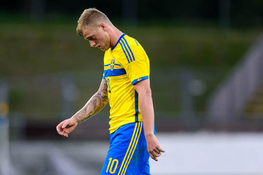 Sveriges John Guidetti deppar