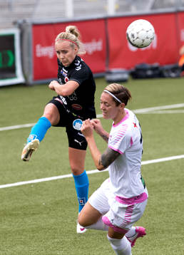 Therese Sjögran, Rosengård och Elisa Vidarsdottir,