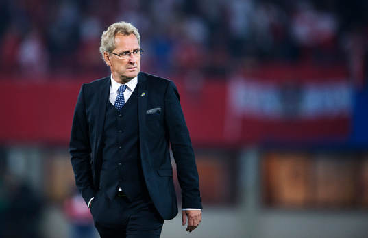 Sveriges förbundskapten Erik Hamrén