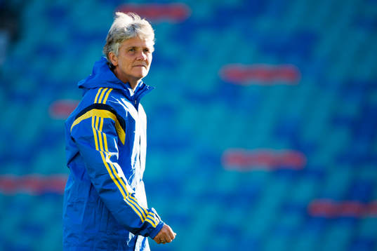 förbundskapten Pia Sundhage