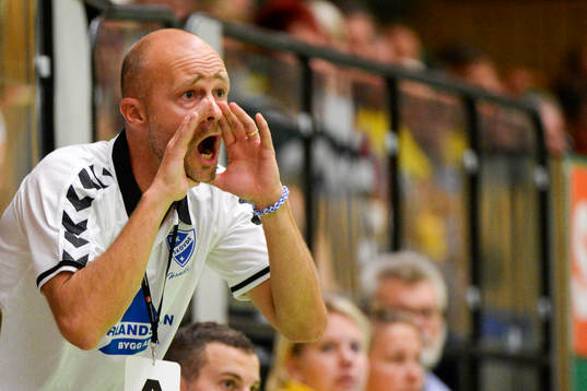 Skövdes tränare Peter Johansson