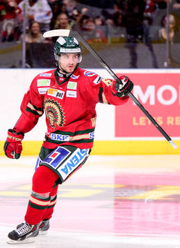 Frölundas Mikael Wikstrand jublar