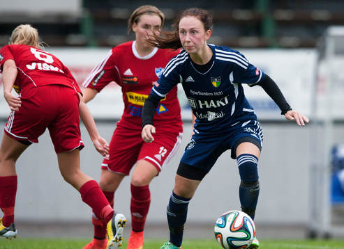 i matchen i damernas division 1 mellan FC Hessleholm och