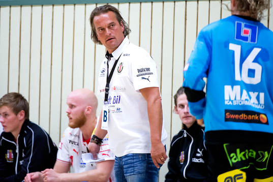 Drotts tränare Lars-Magnus Jönsson