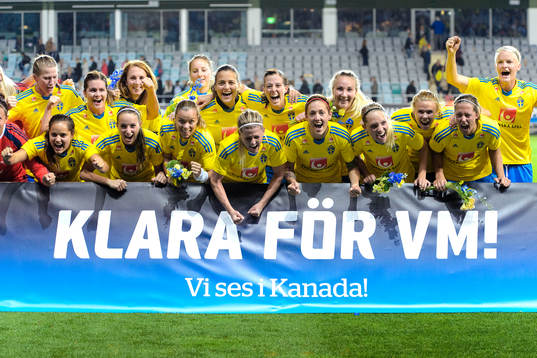 Bläddra bland fler bilder av Fotboll, Dam, VM-kval, Sverige - Skottland