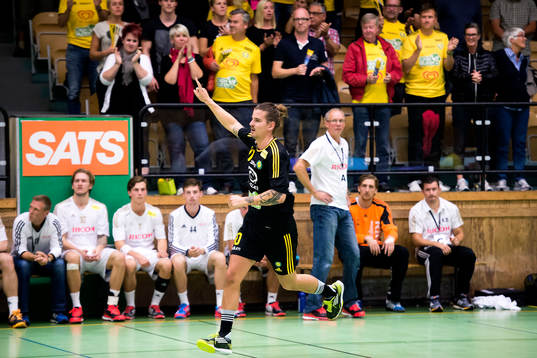 Sävehofs Victor Fridén jublar