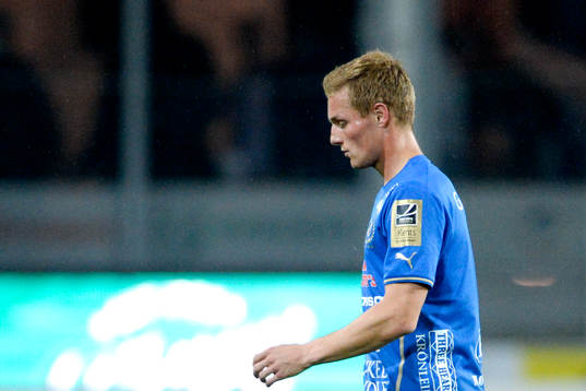 Halmstads Gudjón Baldvinsson deppar