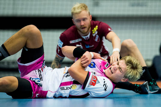 HK Malmös Jim Andersson har ont