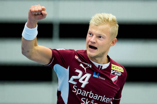 Lugis Hampus Jildenbäck jublar