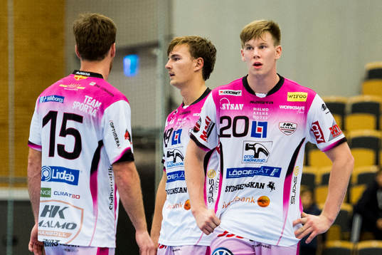 HK Malmös Fredrik Lindahl, Robert Månsson och Adam Lönn