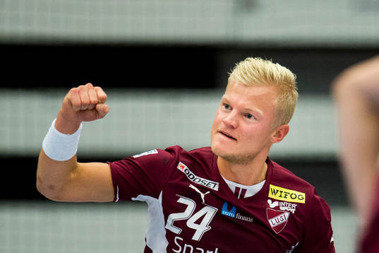 Lugis Hampus Jildenbäck jublar