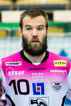 HK Malmös Nicolaj Koch Hansen