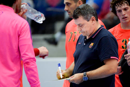 Barcelonas tränare Xavier Pascual