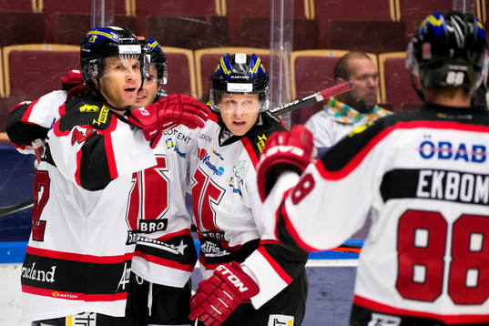 Örebros Brian Willsie, Daniel Viksten och Viktor Ekbom