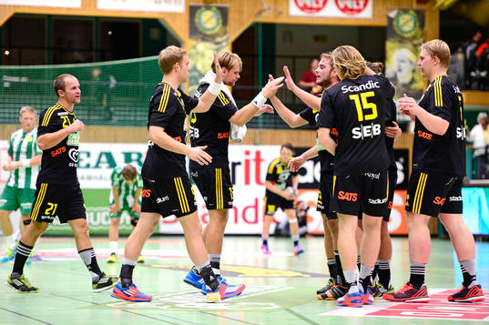 Sävehofs spelare firar