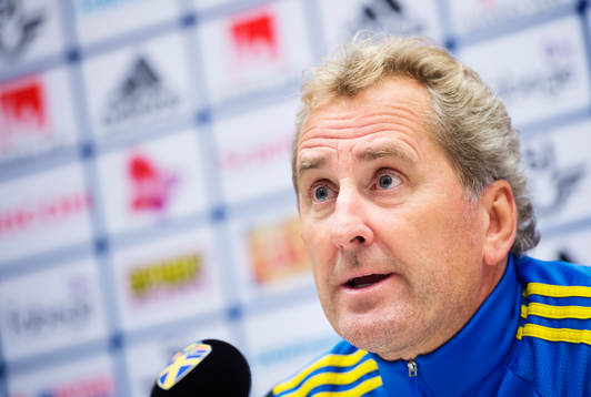 Sveriges förbundskapten Erik Hamrén