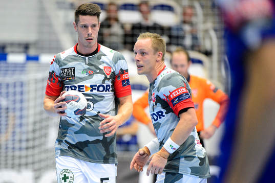 Koldings Kim Andersson och Lukas Karlsson