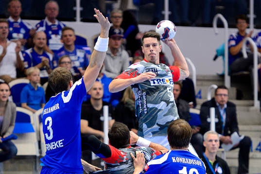 under Koldings Kim Andersson handbollsmatchen i champions