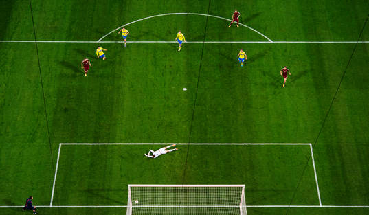 0-1-bollen från Rysslands Aleksandr Kokorin gör in bakom