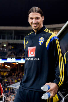 Sveriges Zlatan Ibrahimovic