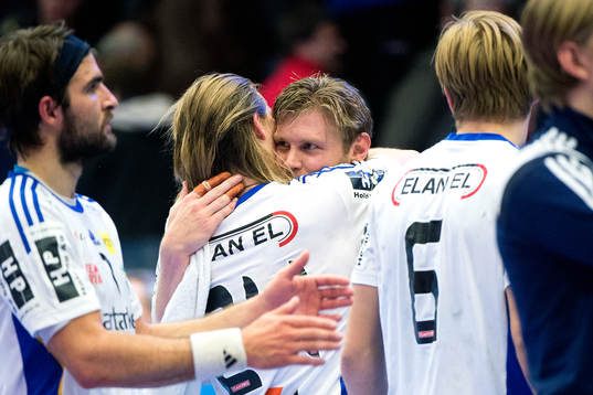 Ystads Lukas Nilsson (vänd från kameran) och Alexander