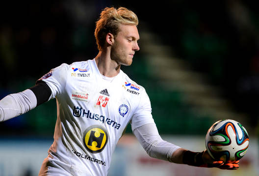 Husqvarnas målvakt Alexander Lundin
